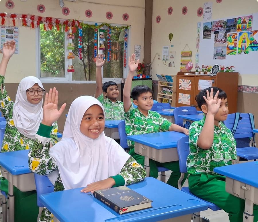 Kegiatan belajar di kelas